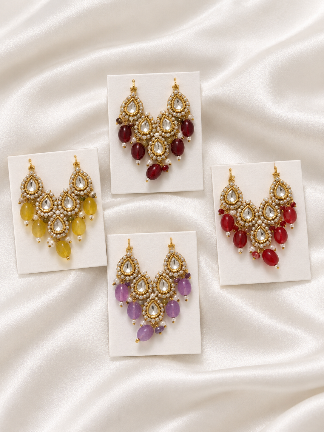 Royal Kundan Beaded Jewellery